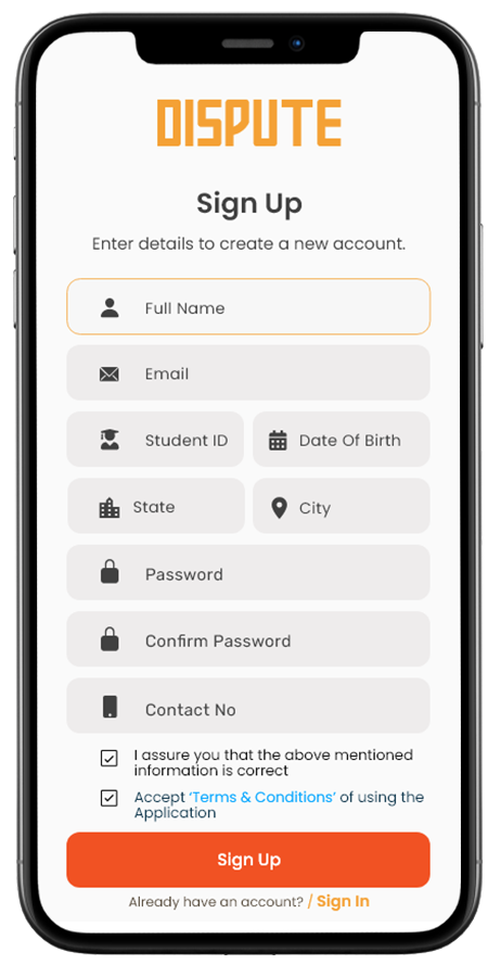 dispute-mobile-app